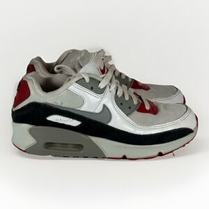 Nike Air Max 90 Photon Dust Varsity Red Size Youth‎ 6.5 Women's 8 M243
